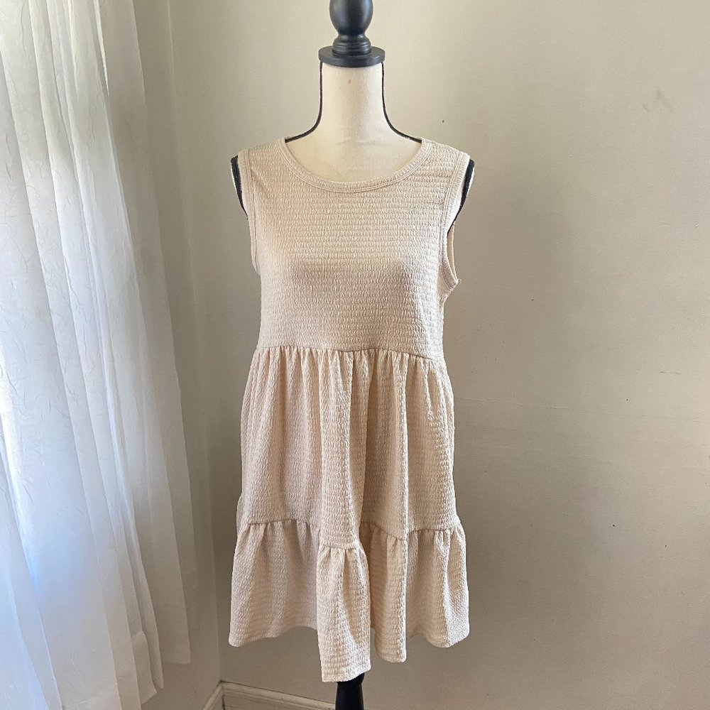 Beige Dress